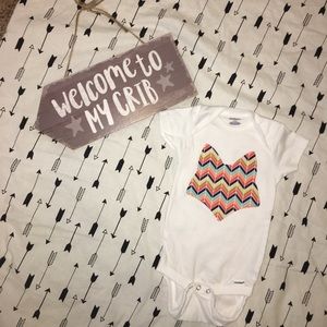 Custom baby Fox onesie!